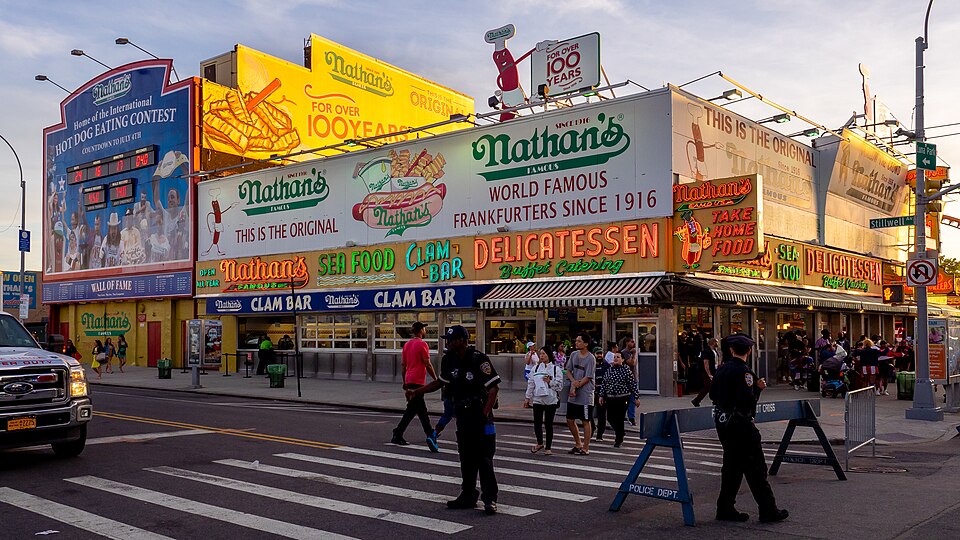 Nathan's Hot Dogs Coney Island